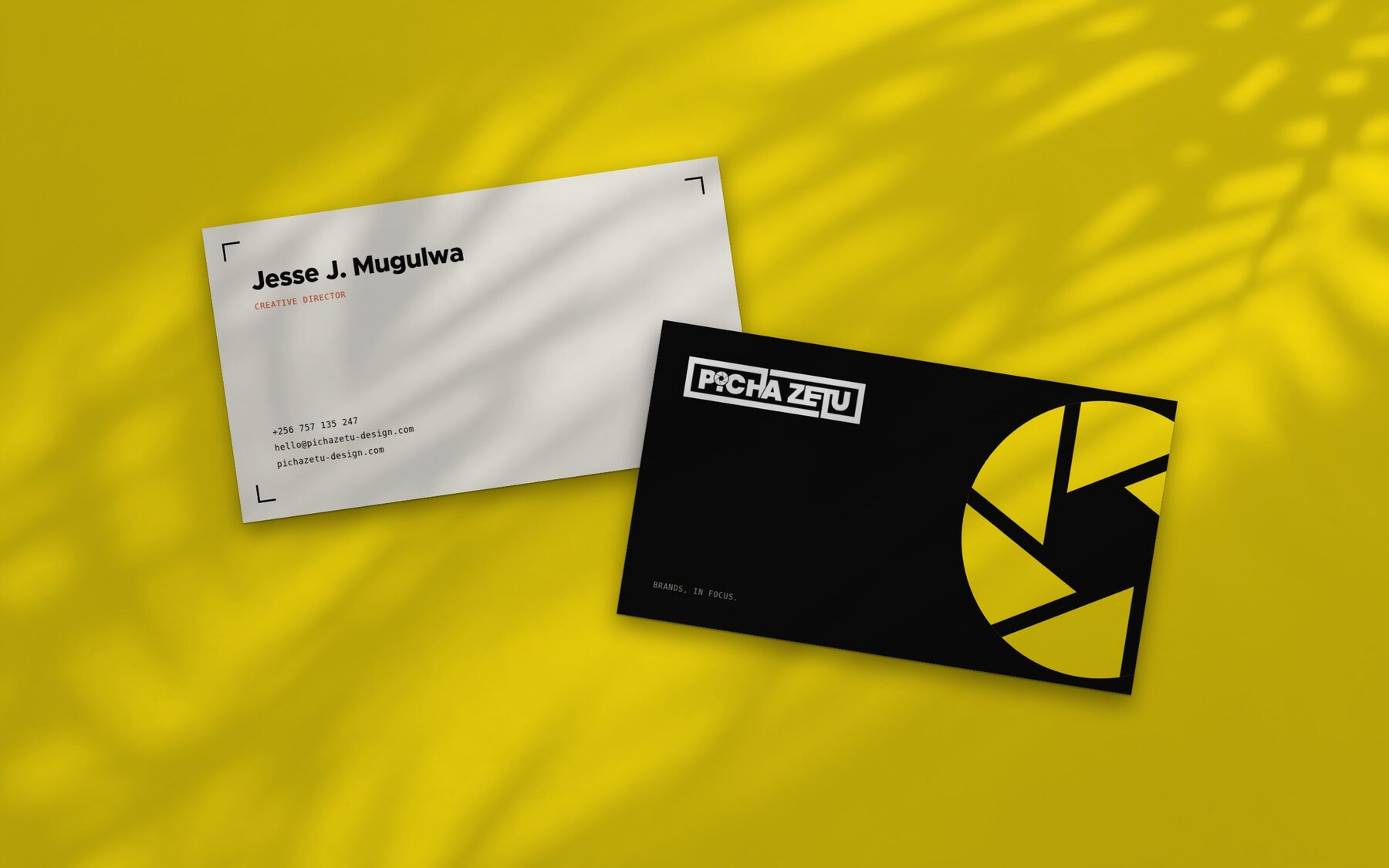 Picha Zetu business cards